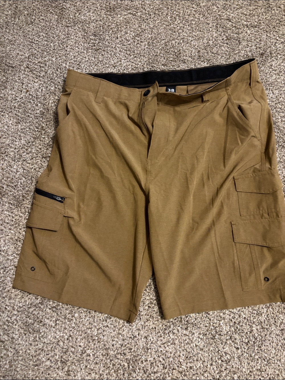 Iron Age Tan Cargo Shorts